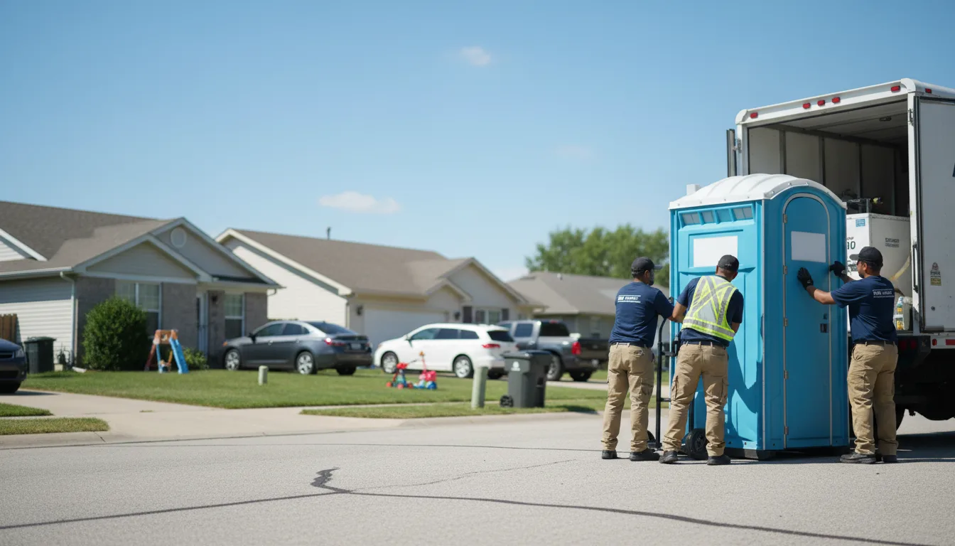 Standard Porta Potty Rentals in Bellevue, NE near me